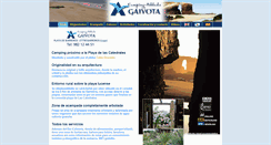 Desktop Screenshot of campingpobladogaivota.com